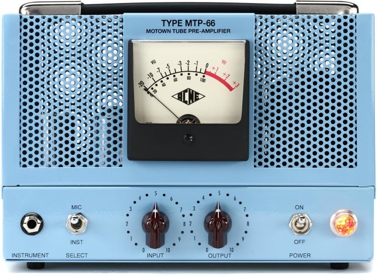 Amazon.com: Acme Audio MTP-66 Tube Desktop Microphone Preamp